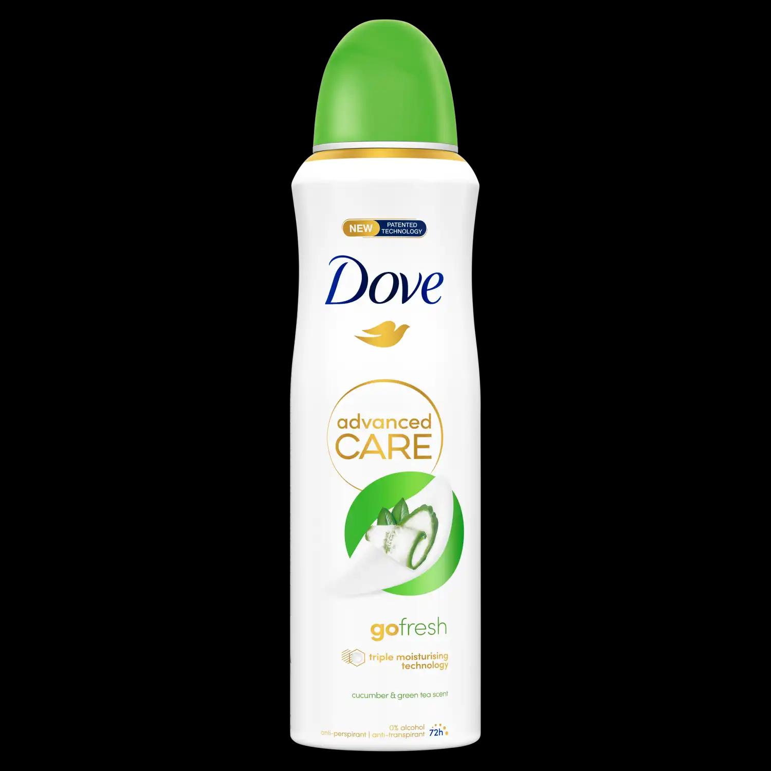 Dove Advanced Care antyperspirant w sprayu damski, 200 ml