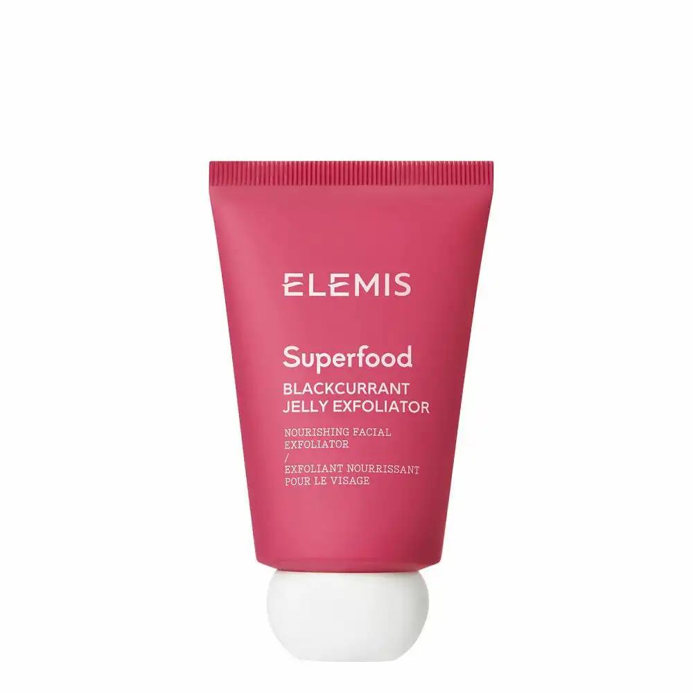 Elemis Superfood Blackcurrant delikatny peeling do twarzy z antyoksydantami, 50 ml