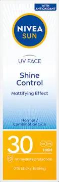 Nivea NIVEA SUN UV-Face krem do twarzy, matujący, Shine Control, SPF 30 50 ml