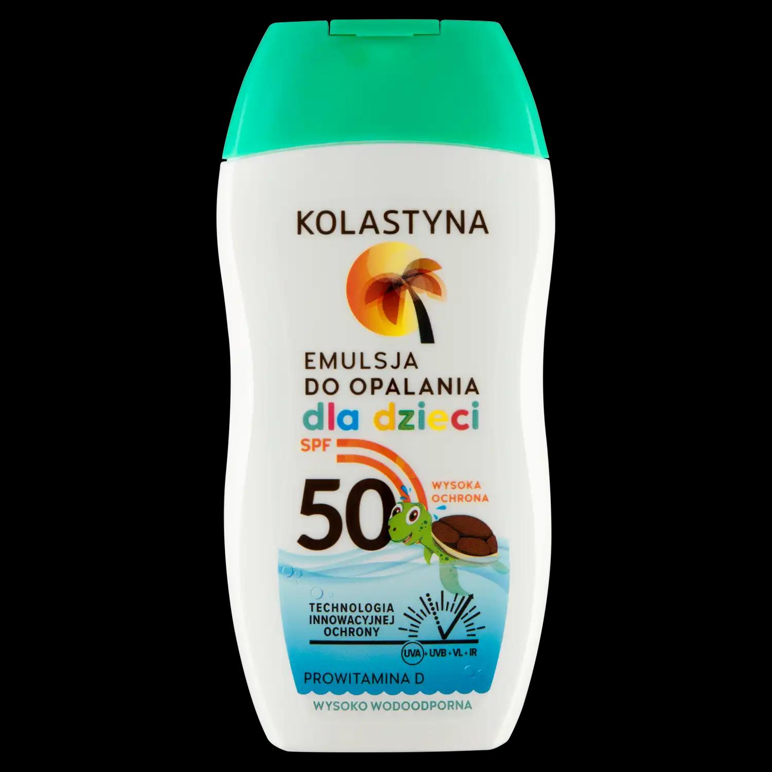 DLA Kolastyna ochronna emulsja z filtrem SPF50 dla dzieci, 150 ml