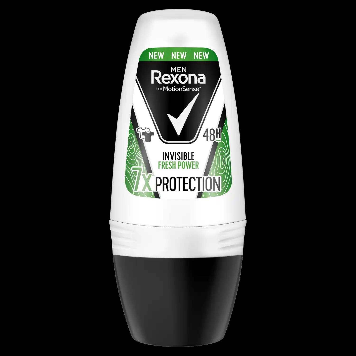 Rexona Men Invisible Fresh Power dezodorant w kulce męski, 50 ml