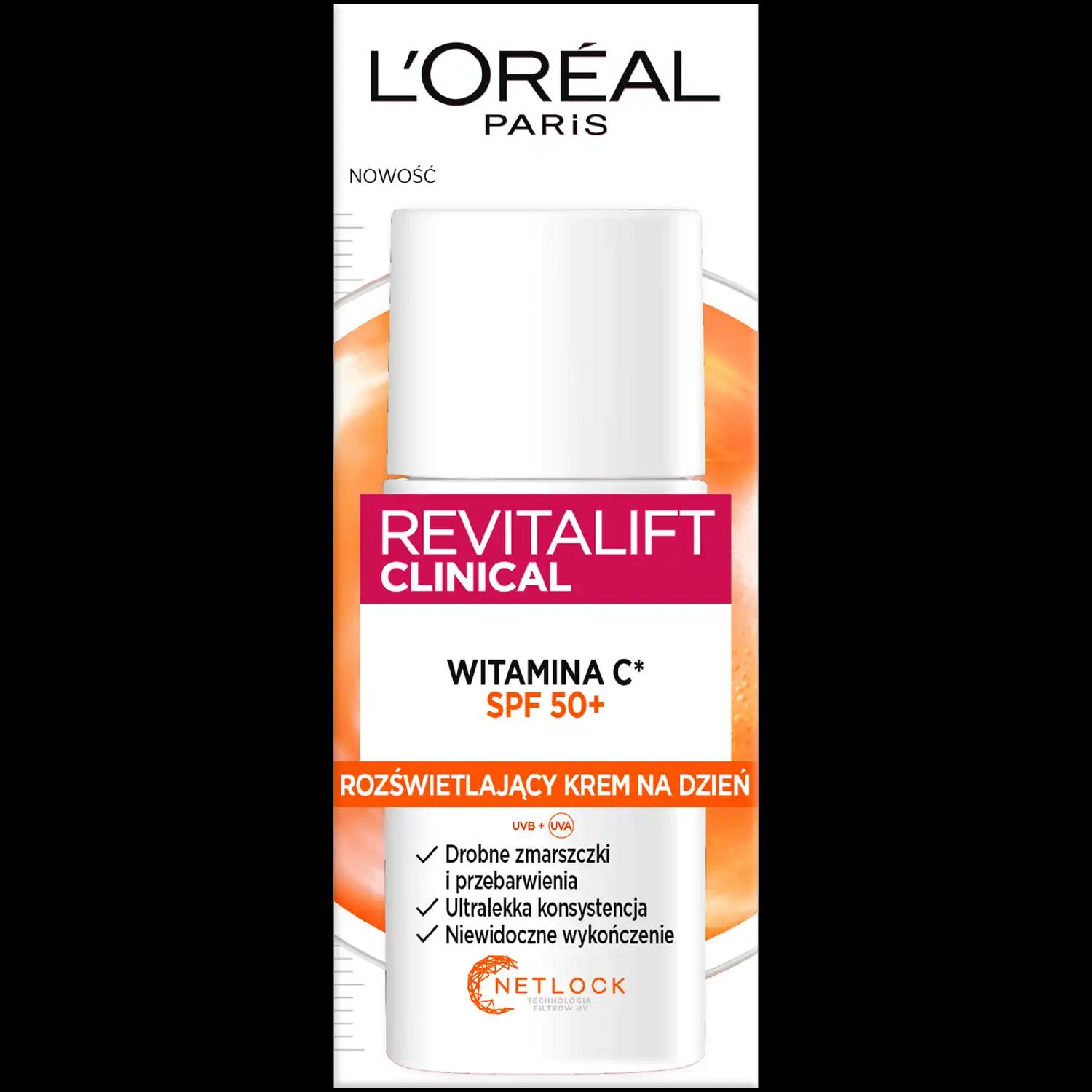 L'Oreal Paris Revitalift Clinical krem z SPF50 do twarzy, 50 ml