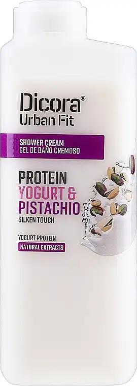 Dicora Urban Fit Kremowy żel pod prysznic Proteiny jogurtu i pistacje, Shower Cream Protein Yogurt & Pistachio