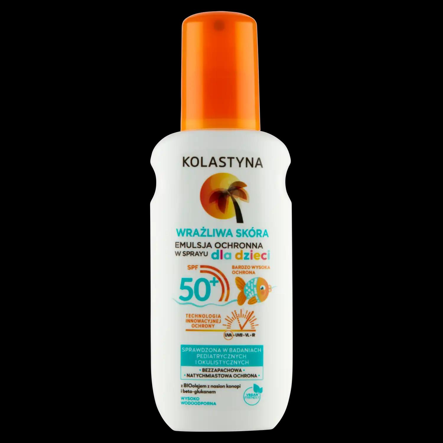 DLA Kolastyna Sun emulsja do opalania dla dzieci SPF50+, 150 ml