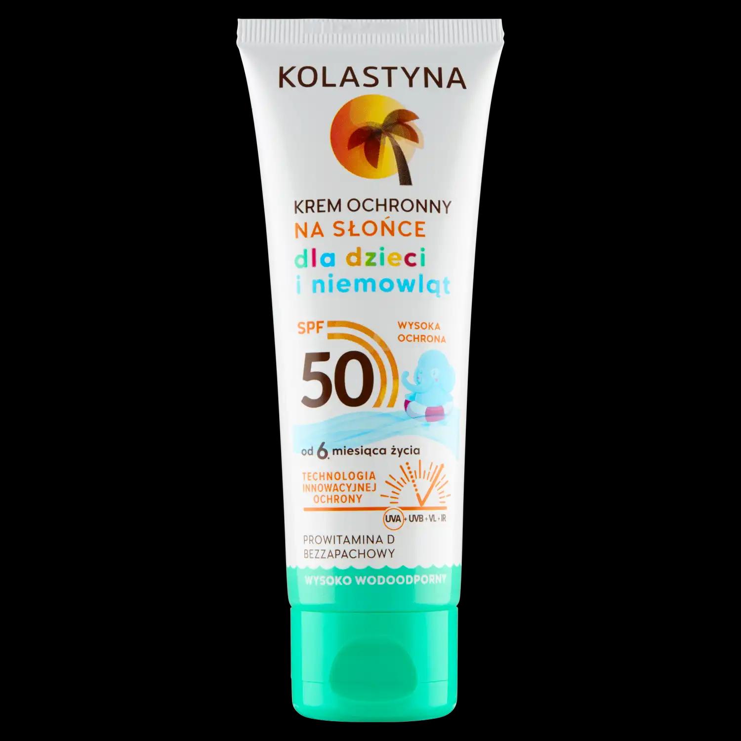 DLA Kolastyna ochronny krem z filtrem SPF50 dla dzieci, 75 ml