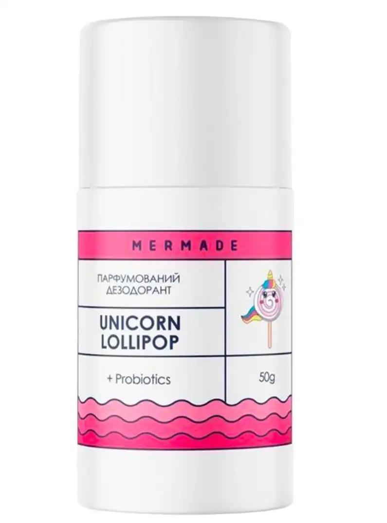 Mermade Парфумований дезодорант UNICORN LOLLIPOP+Probiotics