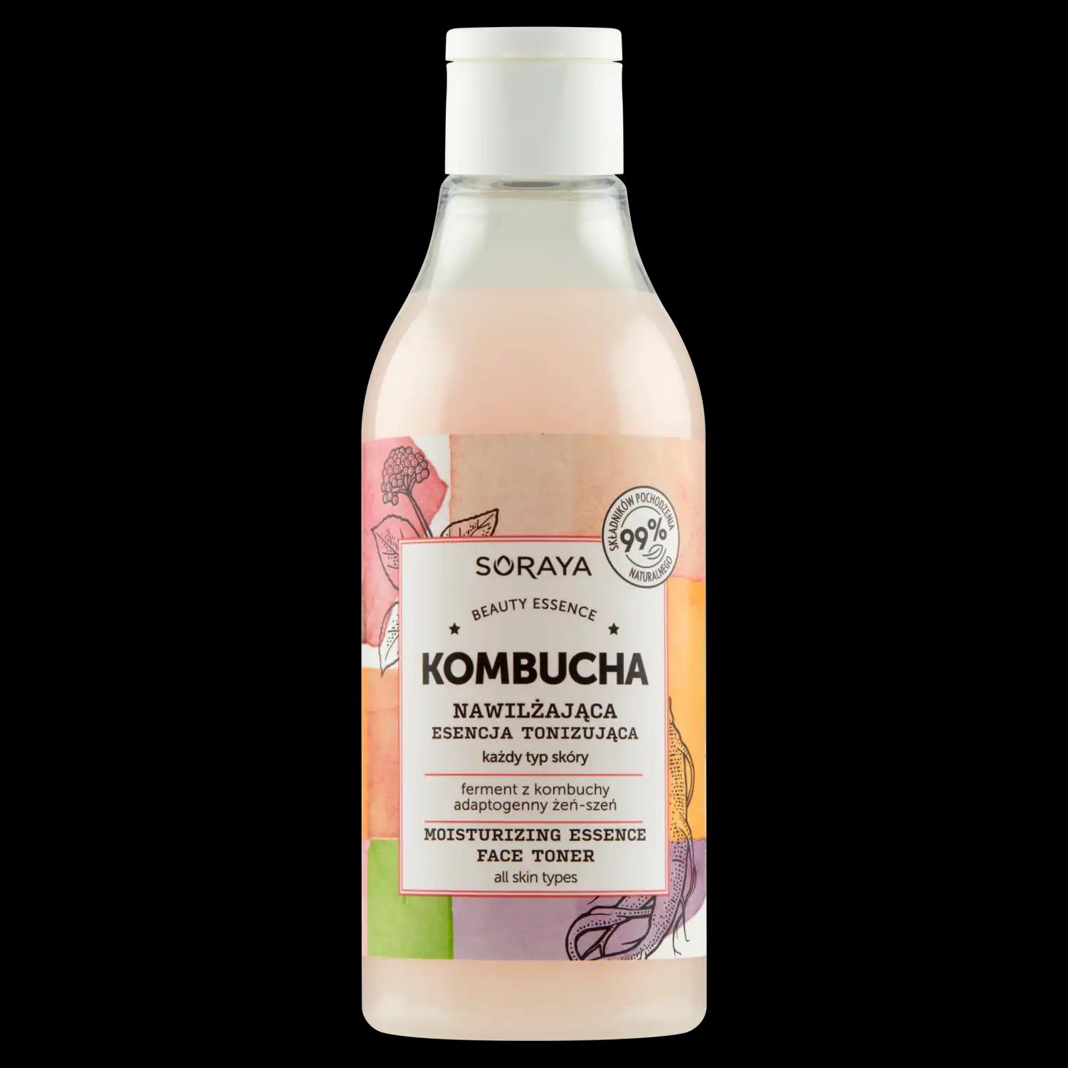 Soraya Kombucha esencja-tonik do twarzy, 200 ml