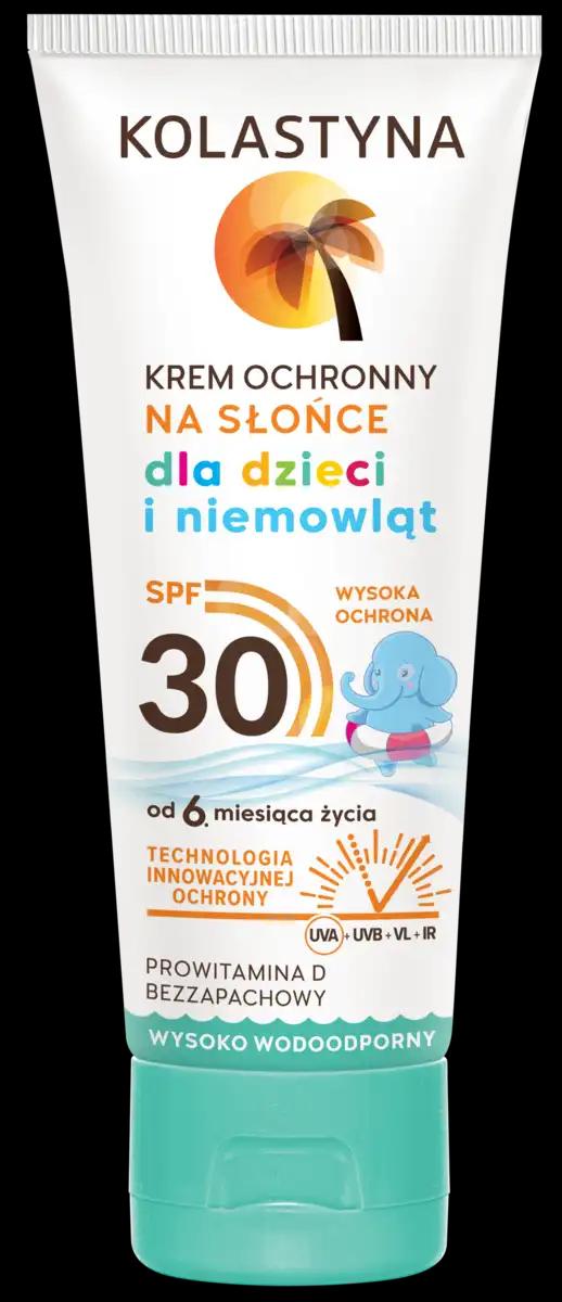 DLA Kolastyna wodoodporny ochronny krem dla dzieci i niemowląt SPF30, 75 ml