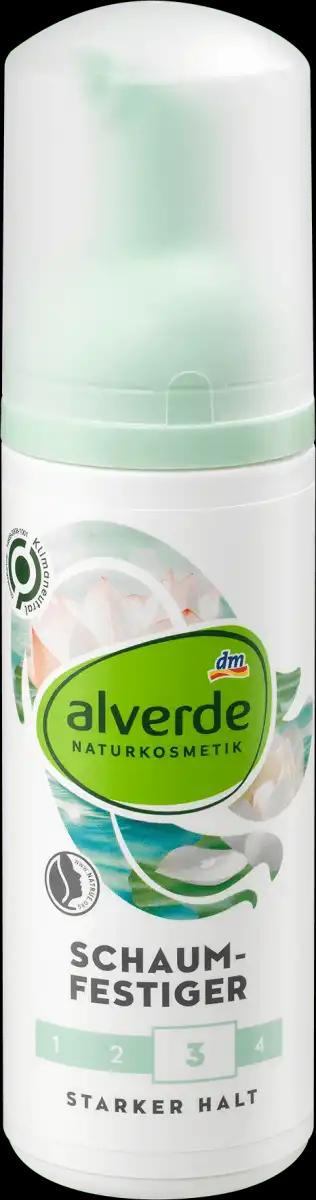 Alverde NATURKOSMETIK Schaumfestiger Bio-Lotusblüte, Bio-Violetter Reis, 150 ml