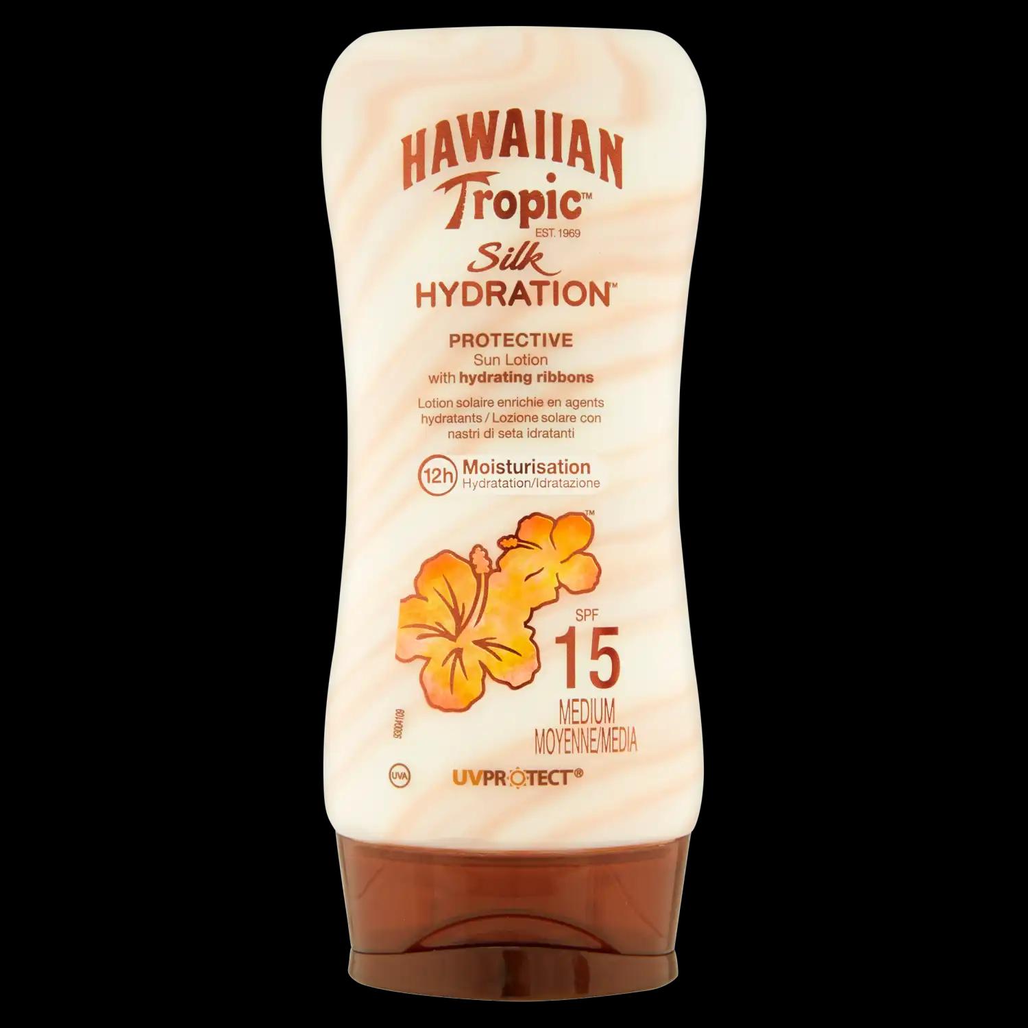 Hawaiian Tropic Silk Hydration balsam do opalania SPF15, 180 ml