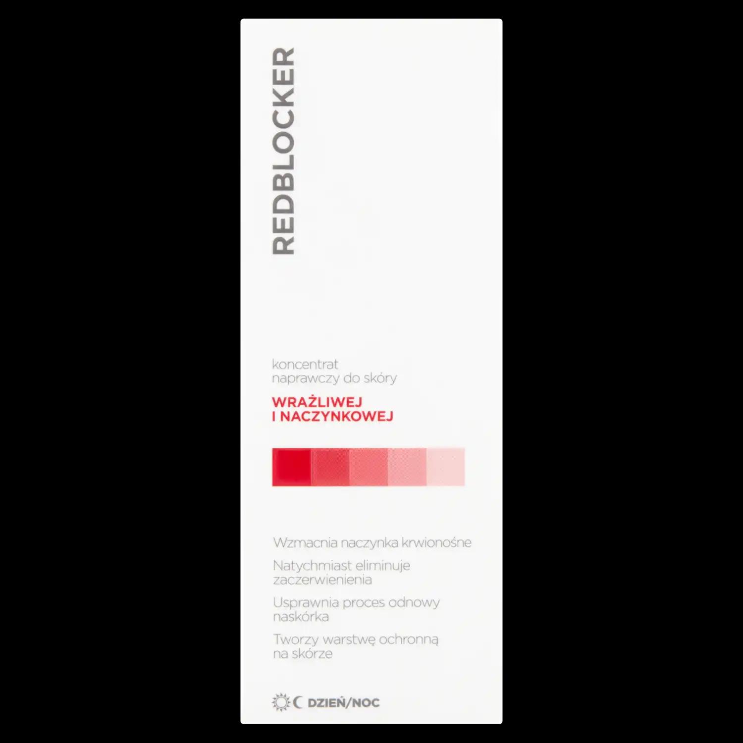 Redblocker koncentrat naprawczy do twarzy, 30 ml