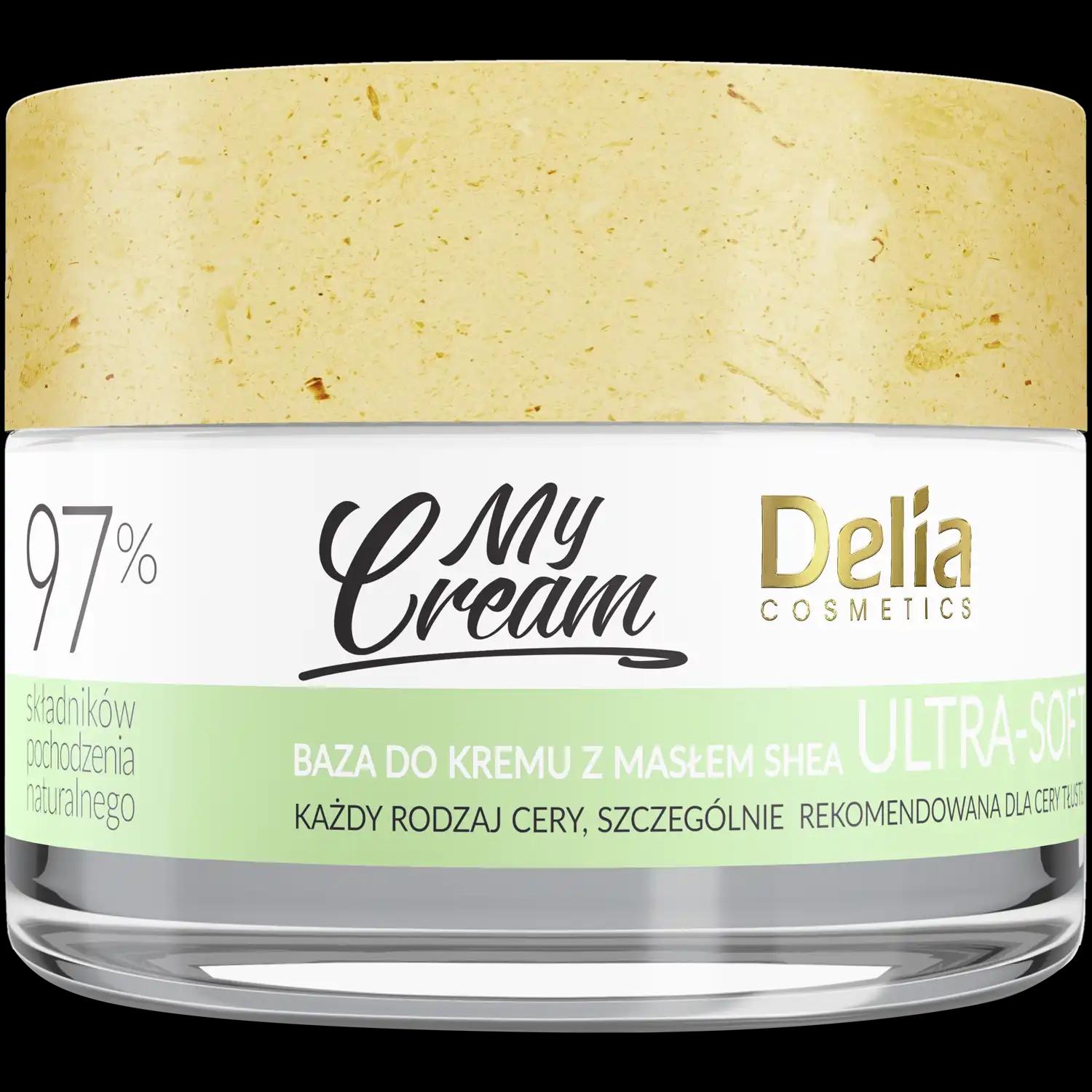 Delia My Cream baza do kremu do twarzy ultra soft, 40 ml