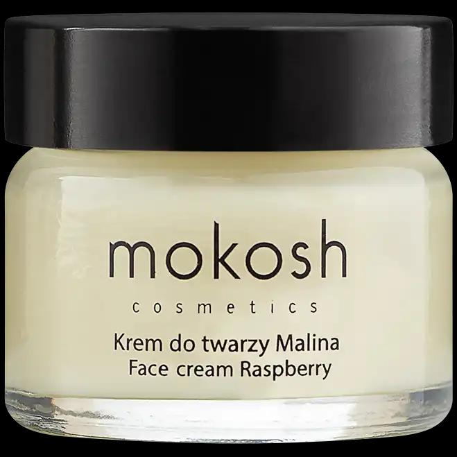 Mokosh Cosmetics regenerujący krem z maliną do twarzy, 15 ml