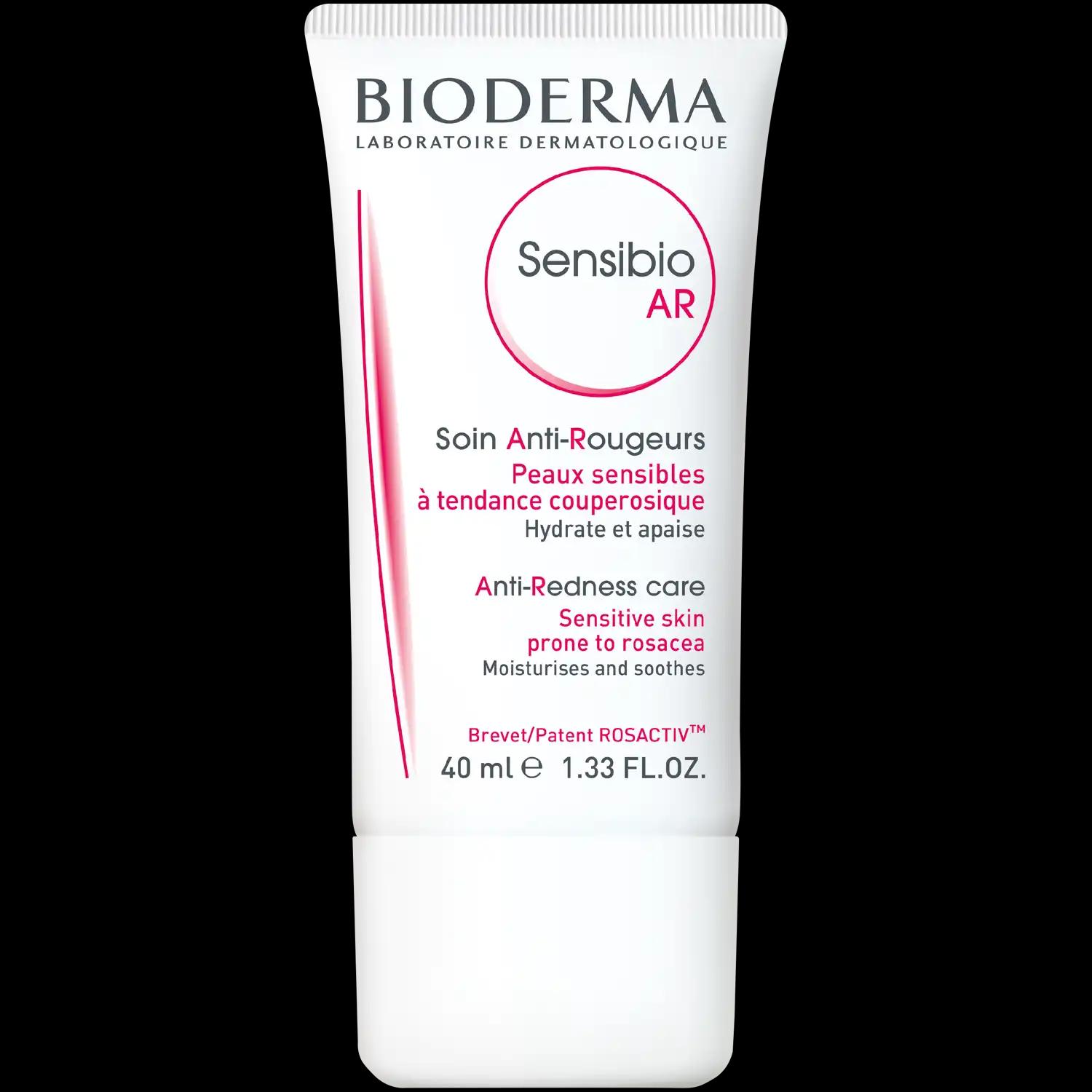 Bioderma Sensibio AR aktywny krem do cery naczynkowej, 40 ml