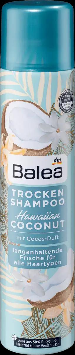 Balea Suchy szampon do włosów o zapachu kokosa Hawaiian Coconut, 200 ml