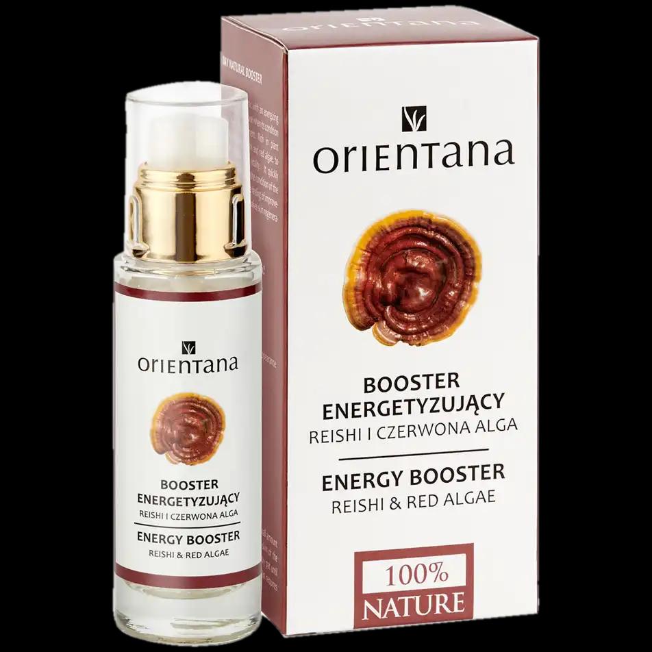 Orientana Booster Reishi i Czerwona Alga energetyzujący booster do twarzy, 30 ml