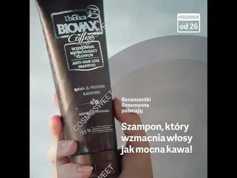 L'biotica L'BIOTICA BIOVAX Coffee do włosów, kawa i proteiny kaszmiru 200 ml