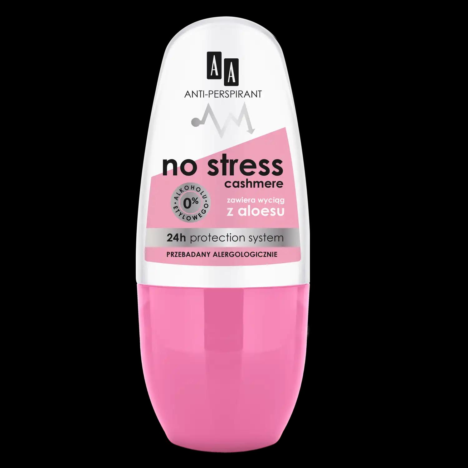 AA Stress Cashmere dezodorant w kulce damski, 50 ml