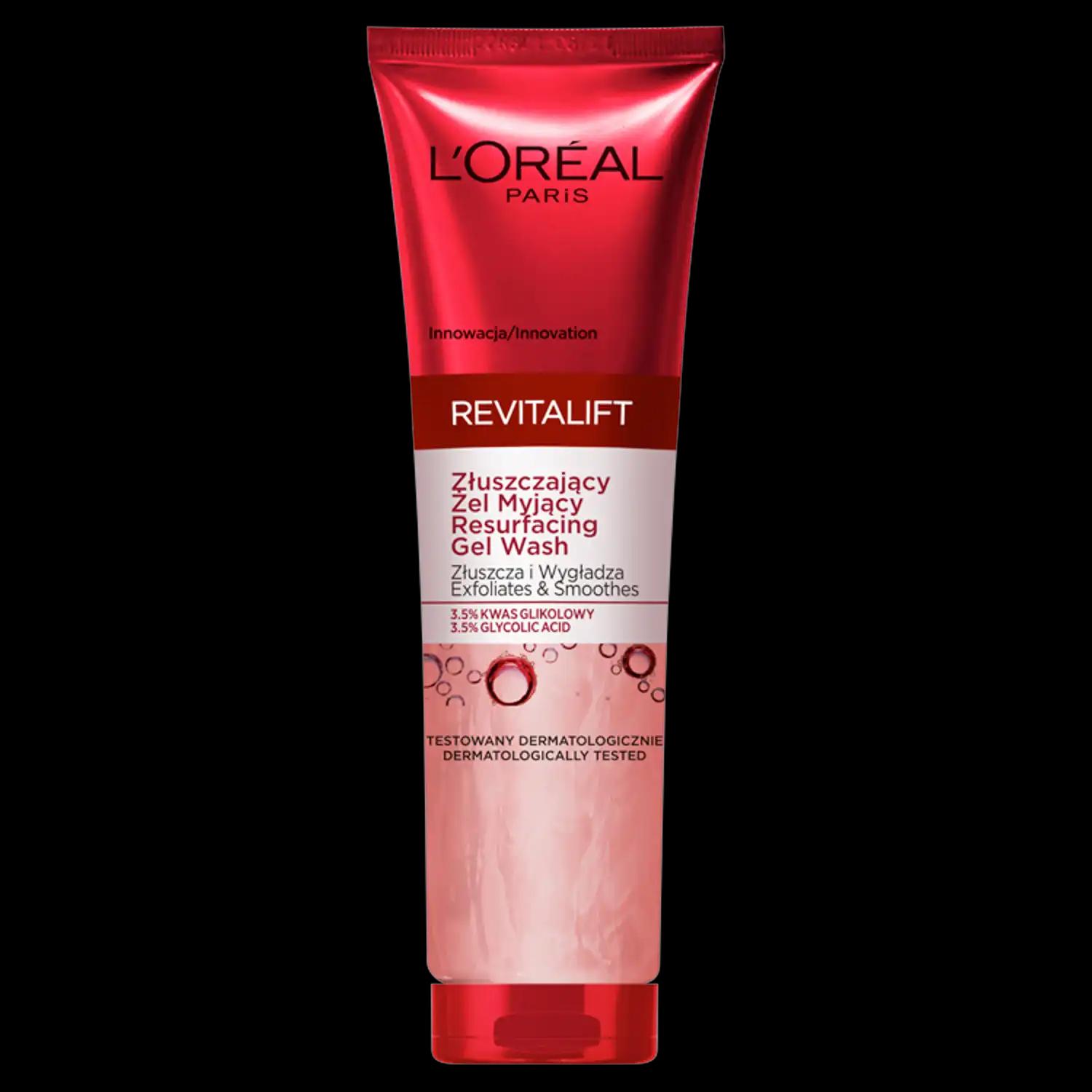 L'Oreal Paris Revitalift żel z kwasem glikolowym do mycia twarzy, 150 ml