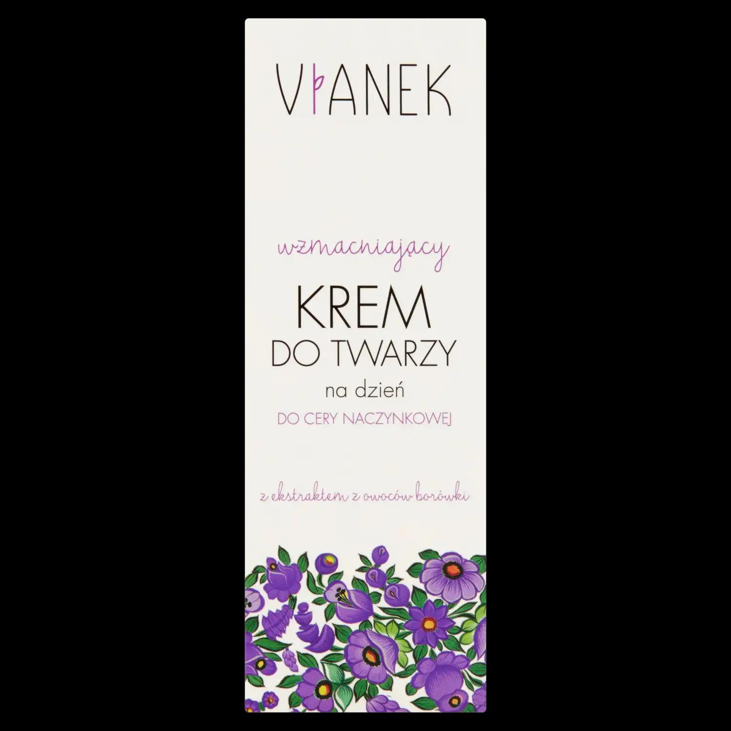 Vianek wzmacniający krem do twarzy na dzień, 50 ml