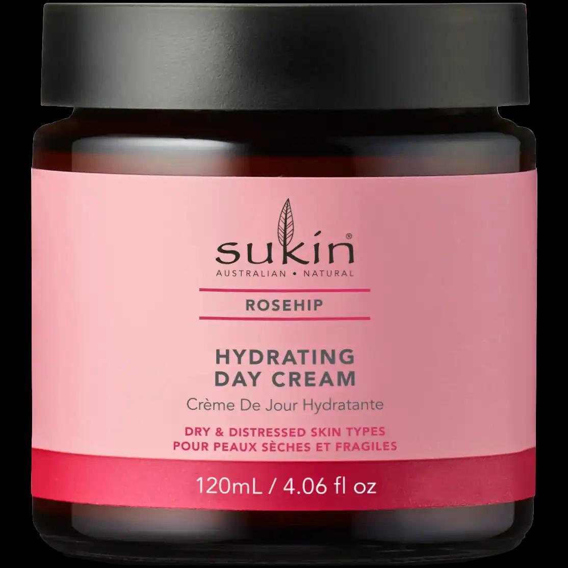 Sukin Rosehip krem do twarzy na dzień, 120 ml