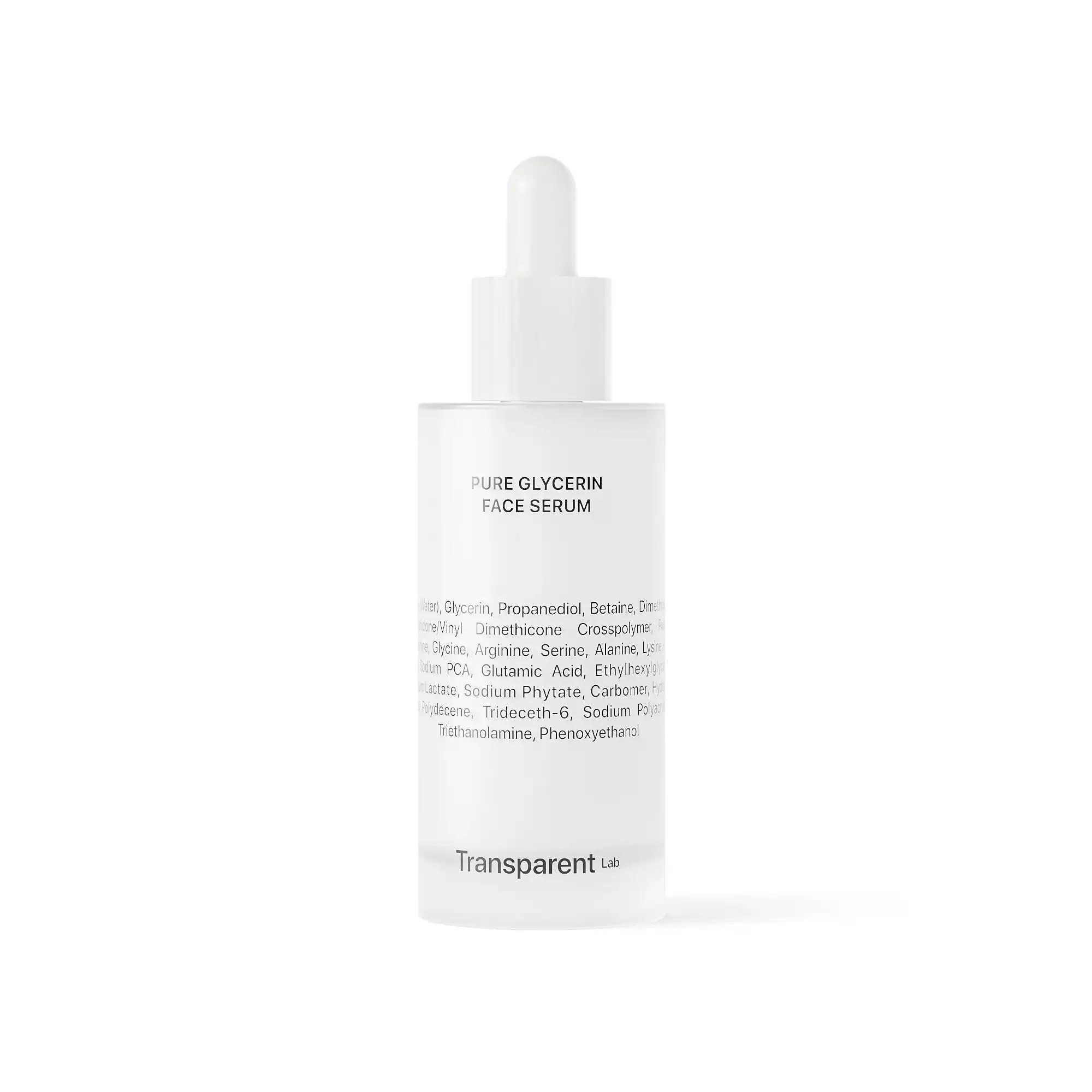 Transparent Lab Pure Glycerin Face Serum intensywnie nawilżające serum z gliceryną, 50 ml