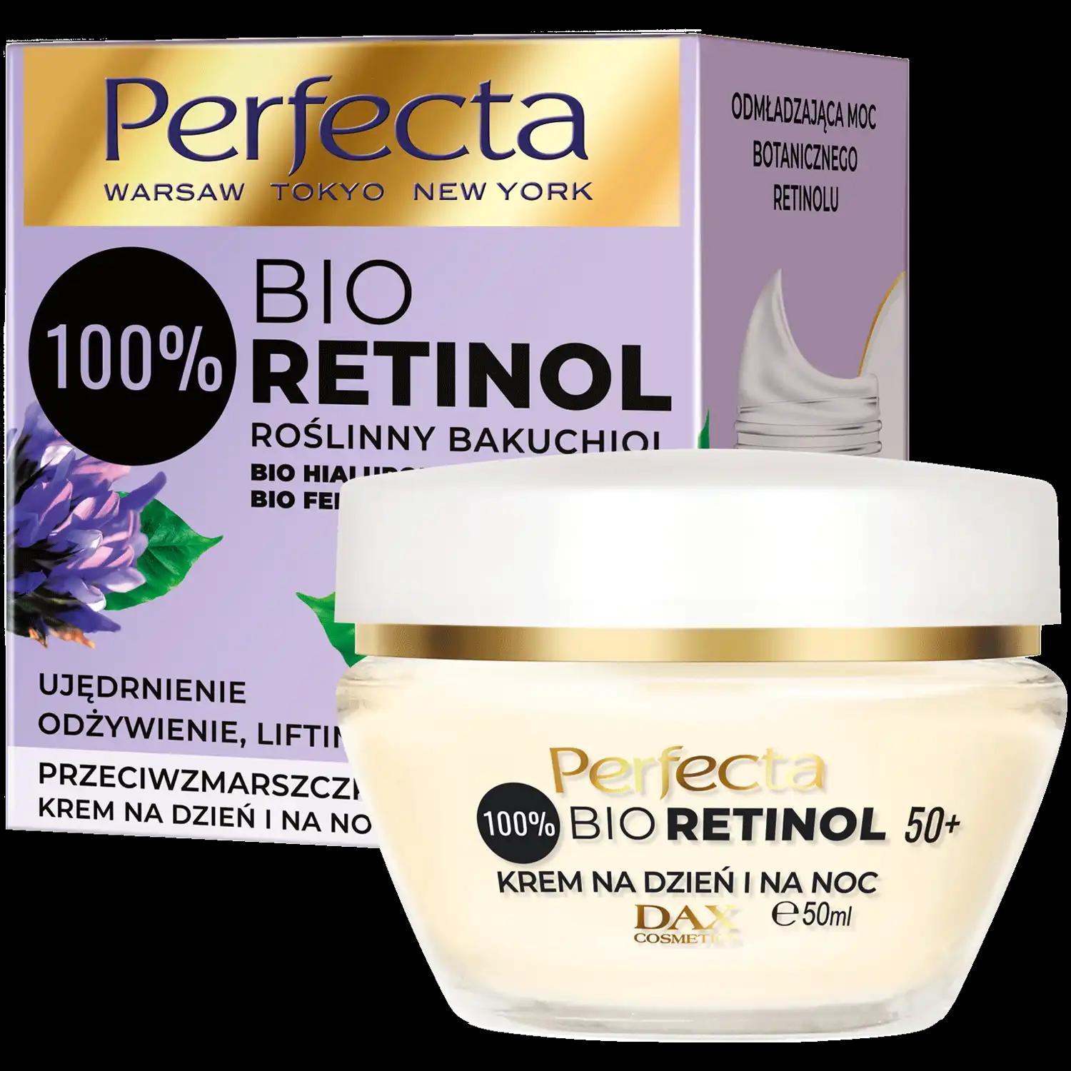 Perfecta Bio Retinol krem do twarzy na dzień i na noc 50+, 50 ml