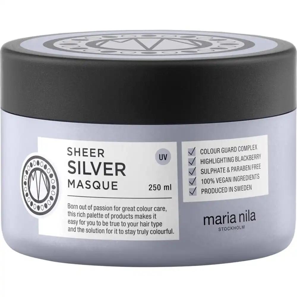 Maria Nila Sheer Silver do włosów blond i rozjaśnianych, 250 ml