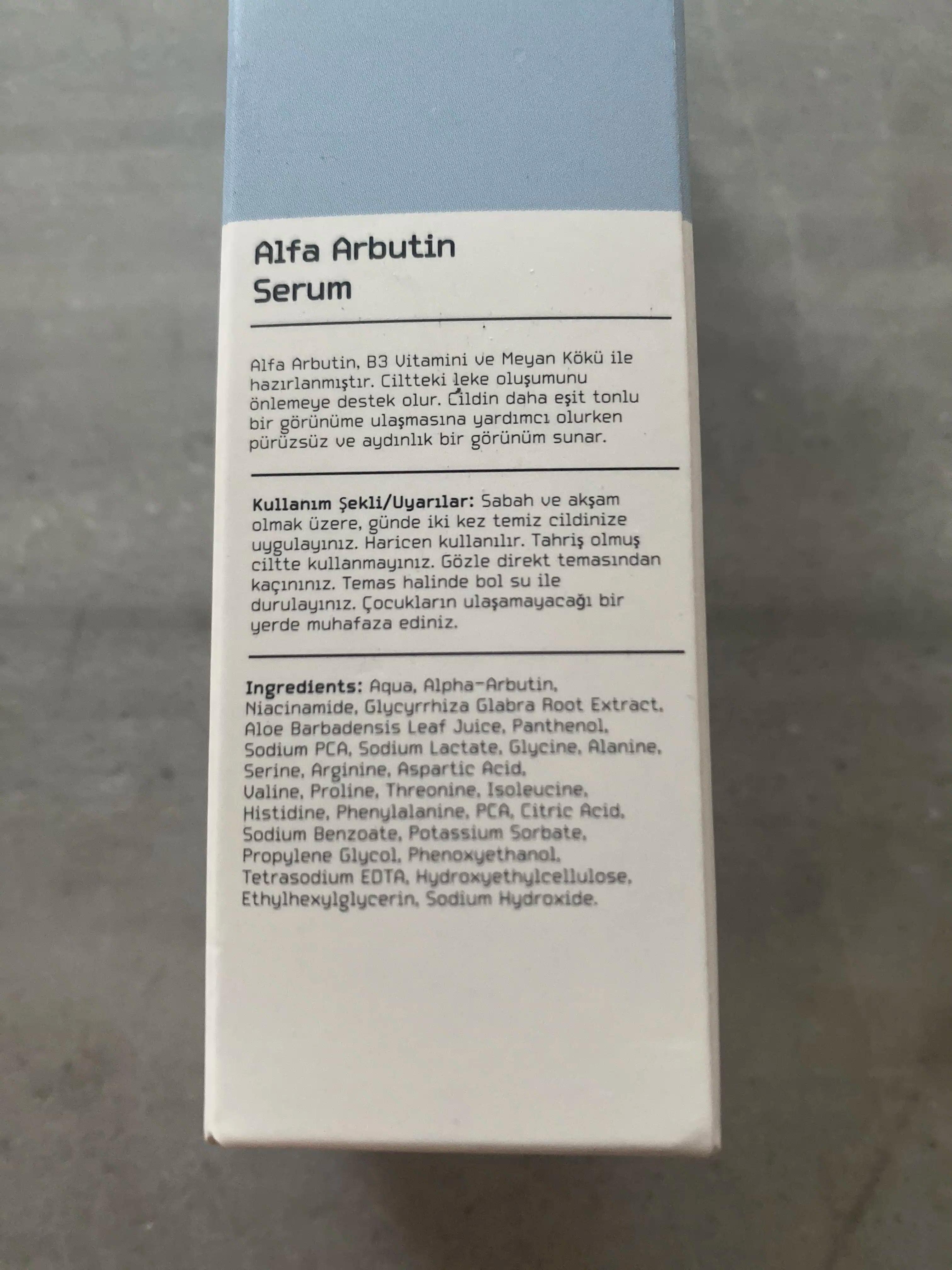 Skin401 Alpha Arbutin Equalizer Serum