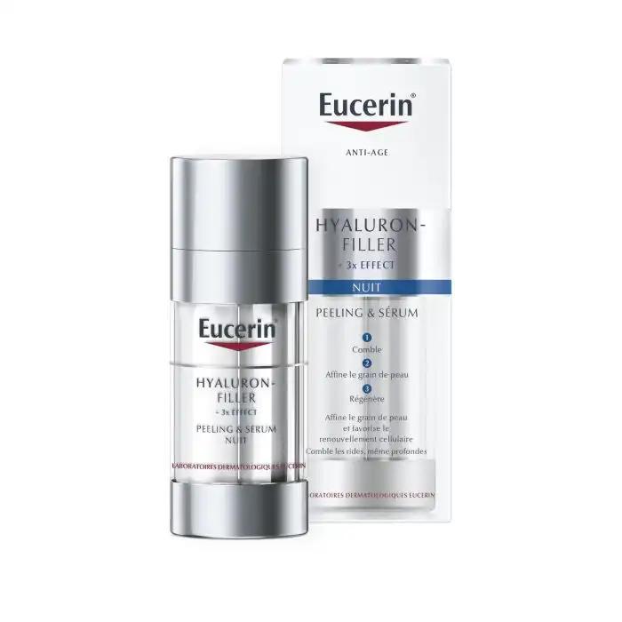 Eucerin Hyaluron-Filler peelingujące serum do twarzy na noc, 30 ml