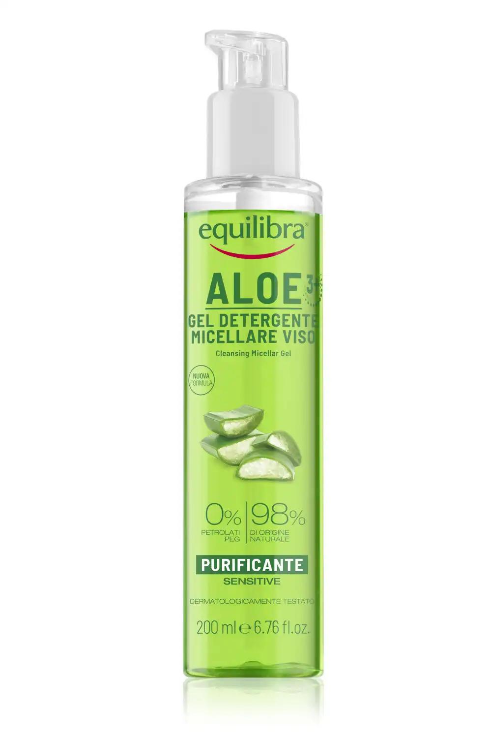 Equilibra Aloe żel micelarny do twarzy, 200 ml