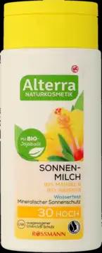 ALTERRA mleczko do opalania, SPF 30 200 ml