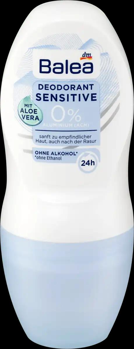 Balea Dezodorant w kulce Sensitive, 50 ml