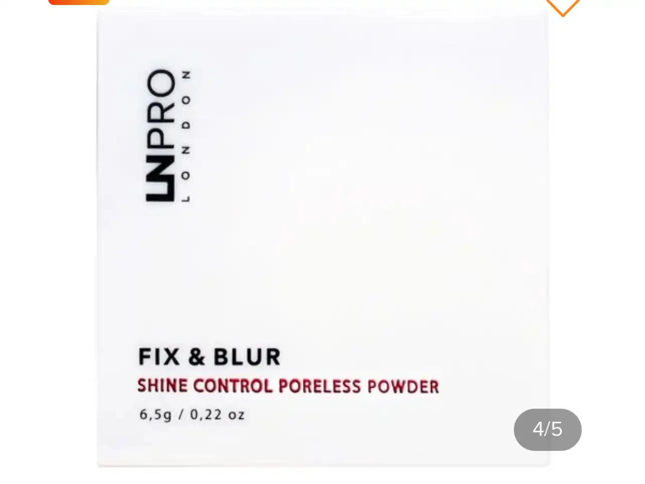 LN Pro Компактна матувальна пудра для обличчя LN Pro Fix & Blur Powder