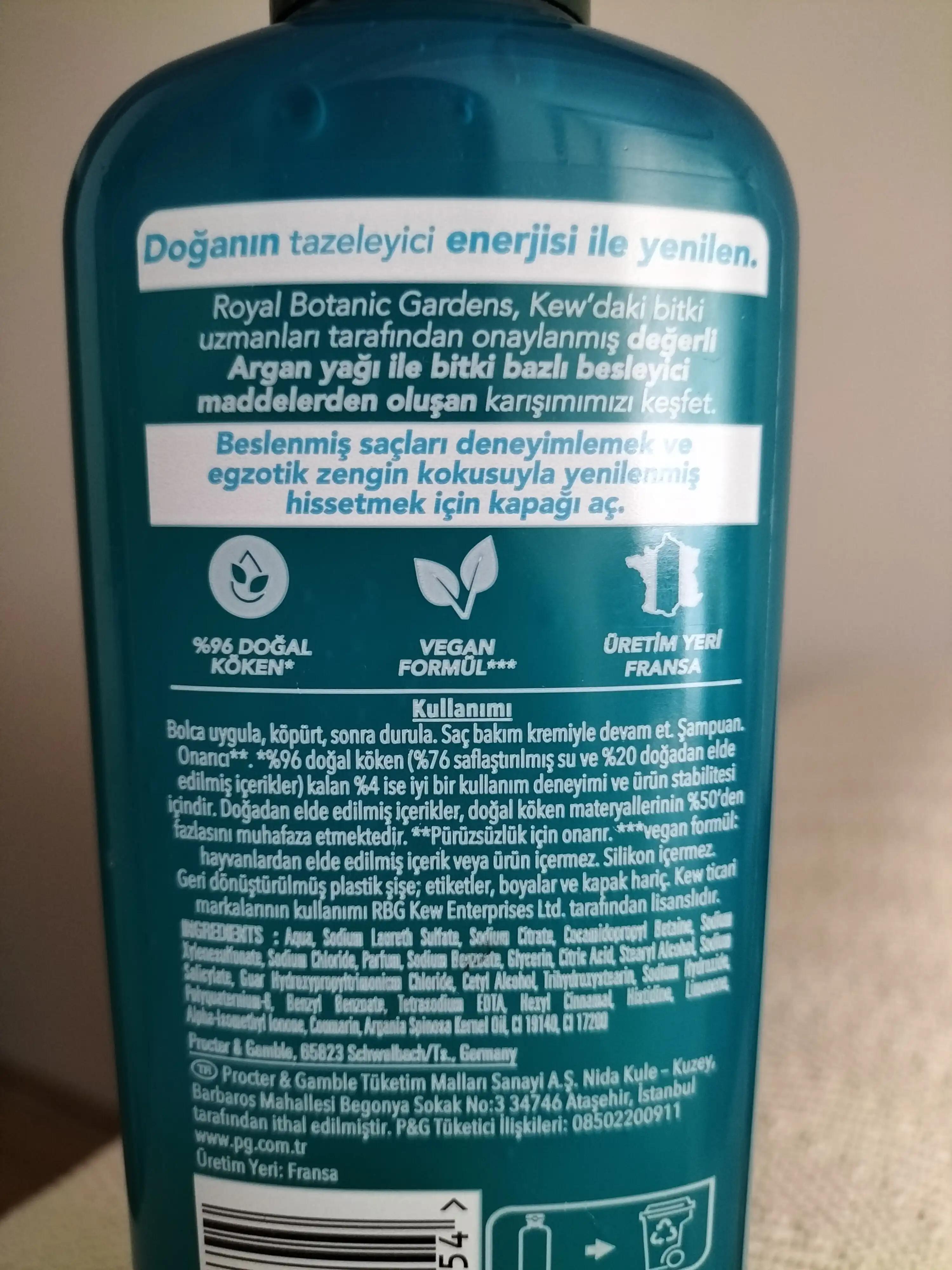 Herbal Essences Onarıcı Argan Yağı Şampuan