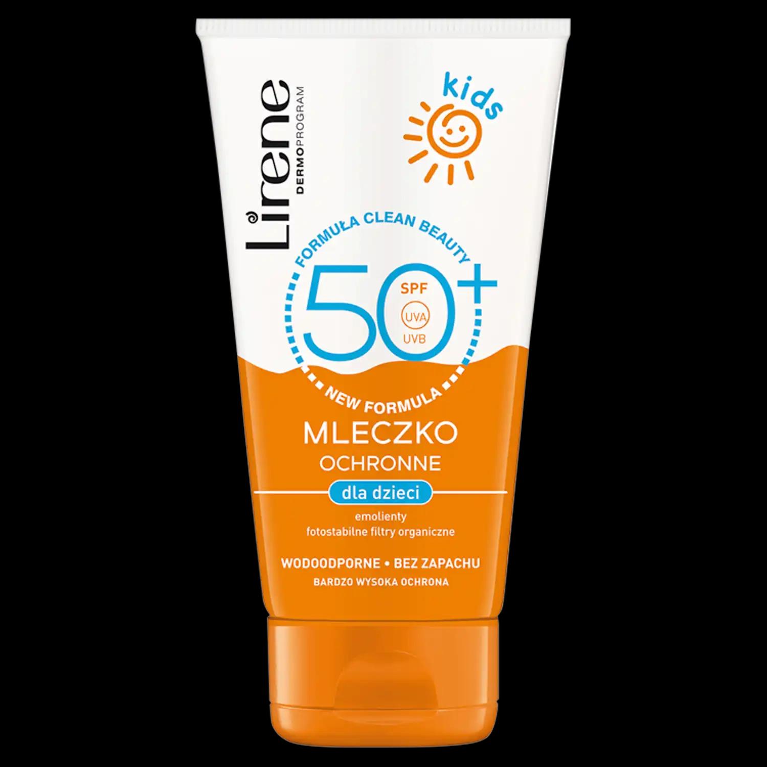 Lirene Sun Kids mleczko ochronne z SPF50 dla dzieci, 150 ml