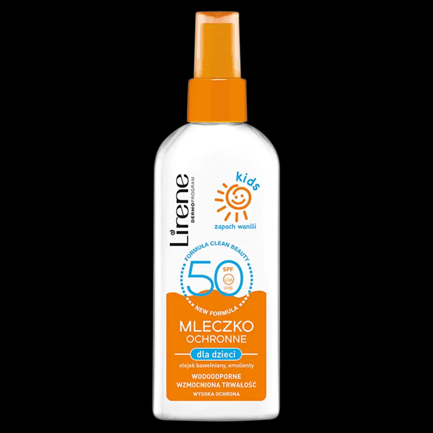 Lirene Sun Kids ochronna emulsja z filtrem SPF50, 150 ml