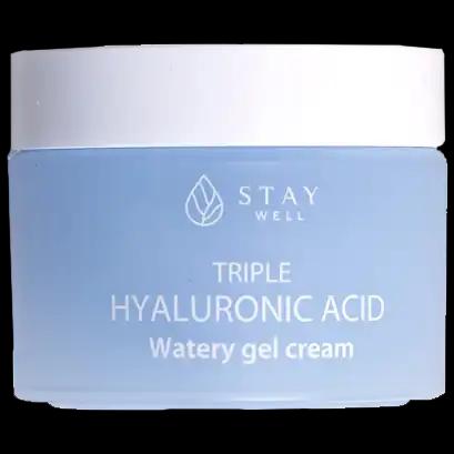 Stay Well Triple Hyaluronic Acid krem z kwasem hialuronowym do twarzy, 50 ml