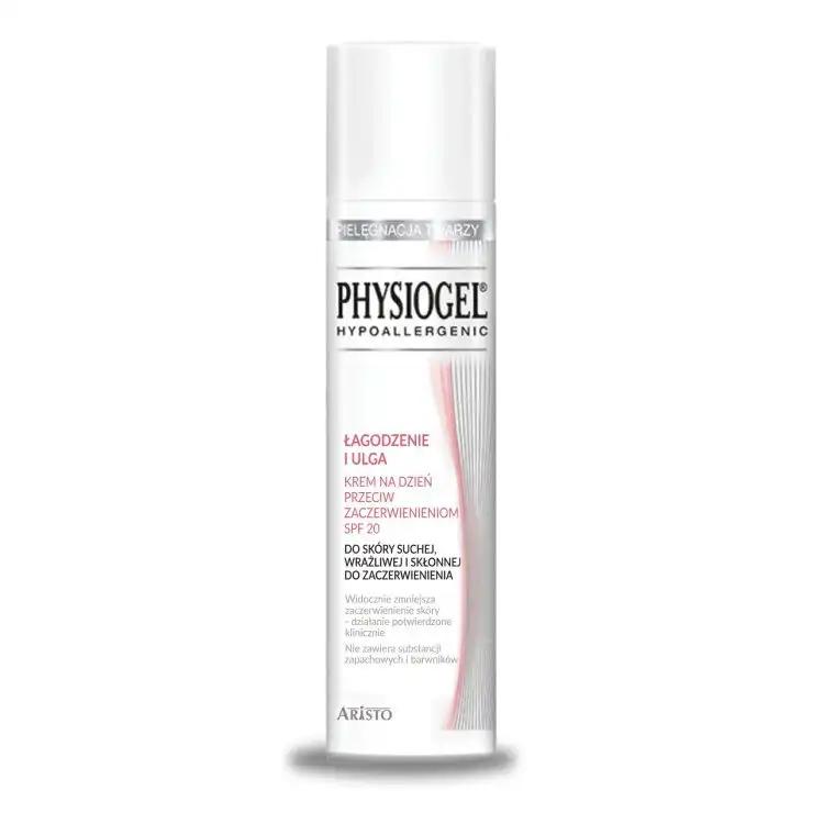 Physiogel Łagodzenie i Ulga krem na dzień przeciw zaczerwienieniom SPF20, 40 ml