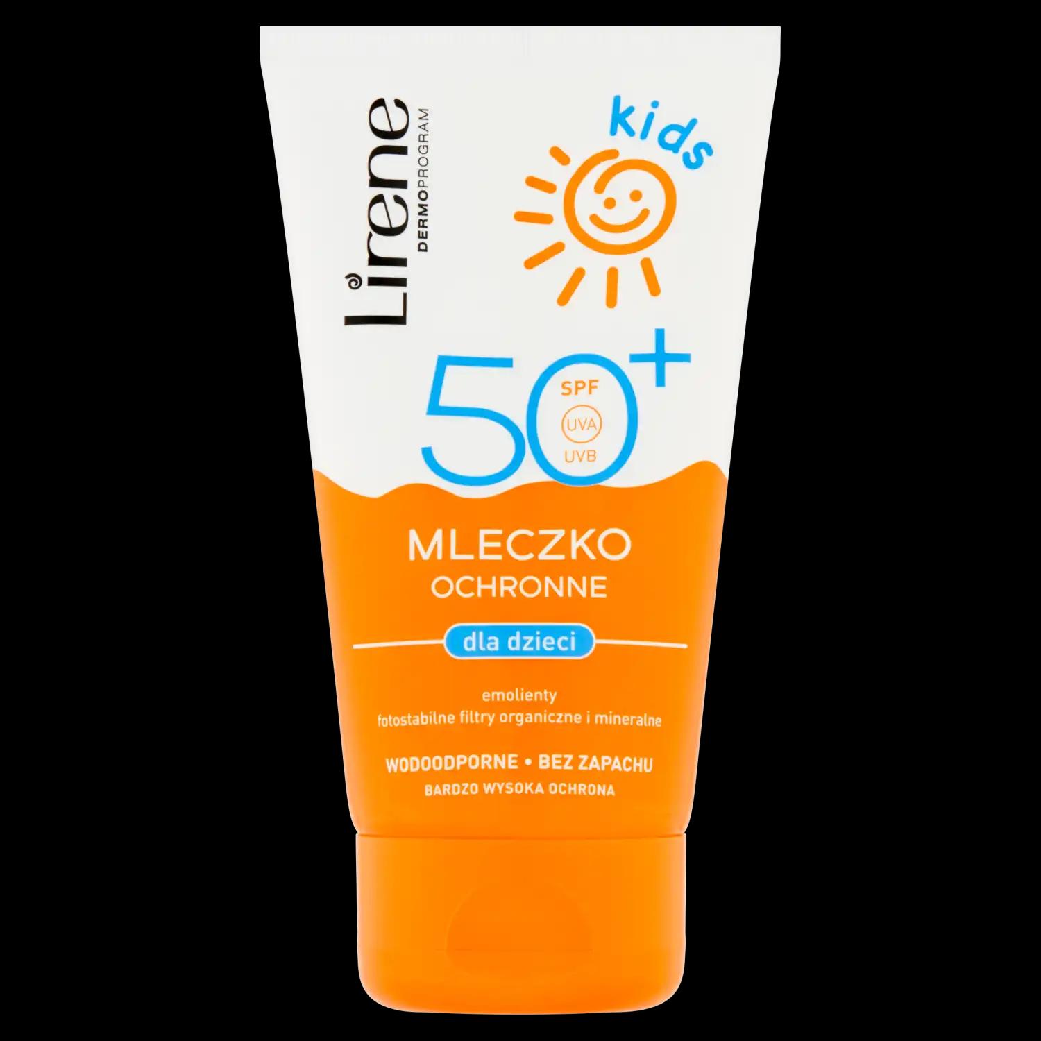 Lirene Sun mleczko ochronne dla dzieci SPF50+, 150 ml