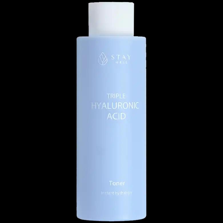 Stay Well Triple Hyaluronic Acid tonik z kwasem hialuronowym do twarzy, 210 ml