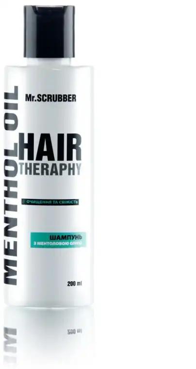 Mr.Scrubber Шампунь "Очищення та свіжість", Hair Theraphy Menthol Oil