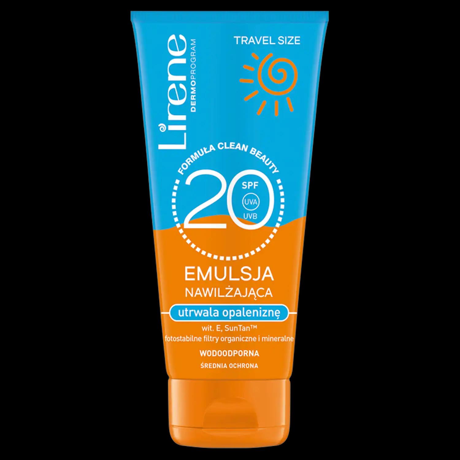 Lirene Sun ochronna emulsja z filtrem SPF20, 90 ml