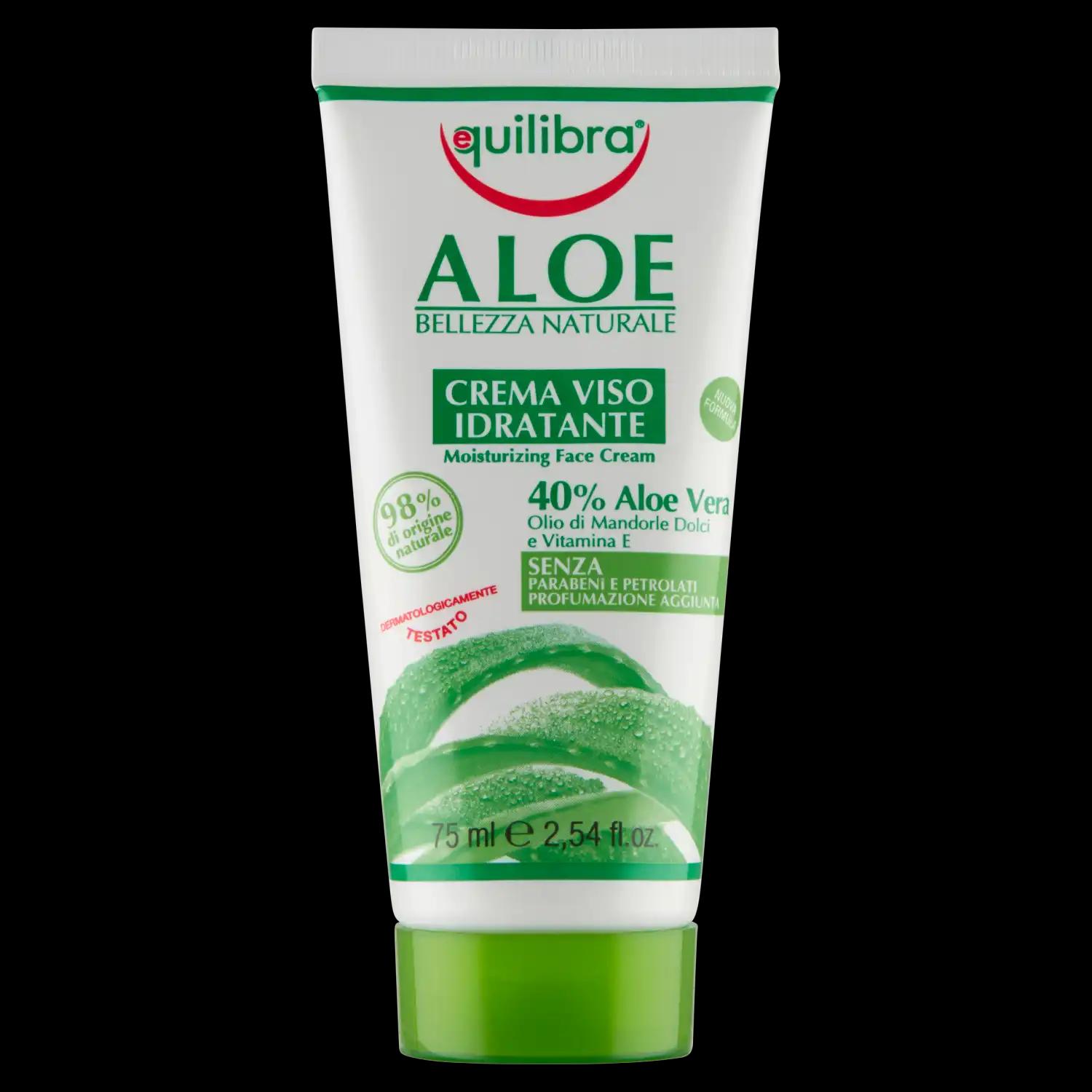 Equilibra Aloe kojący krem do twarzy, 75 ml