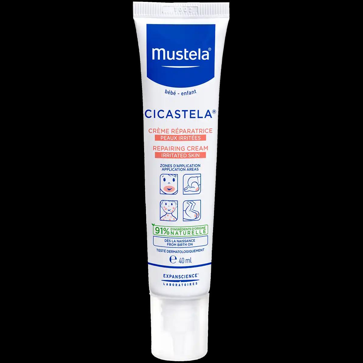 Mustela Cicastela regenerujący krem dla dzieci, 40 ml