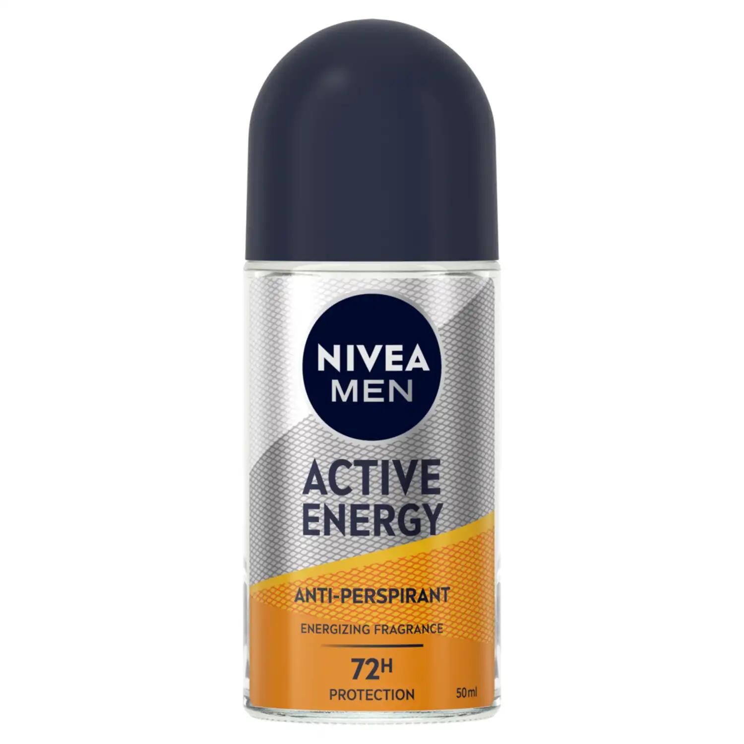 Nivea Men Active Energy antyperspirant w kulce męski, 50 ml