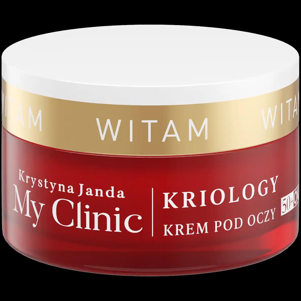 Janda My Clinic Kriology krem pod oczy 50+, 15 ml