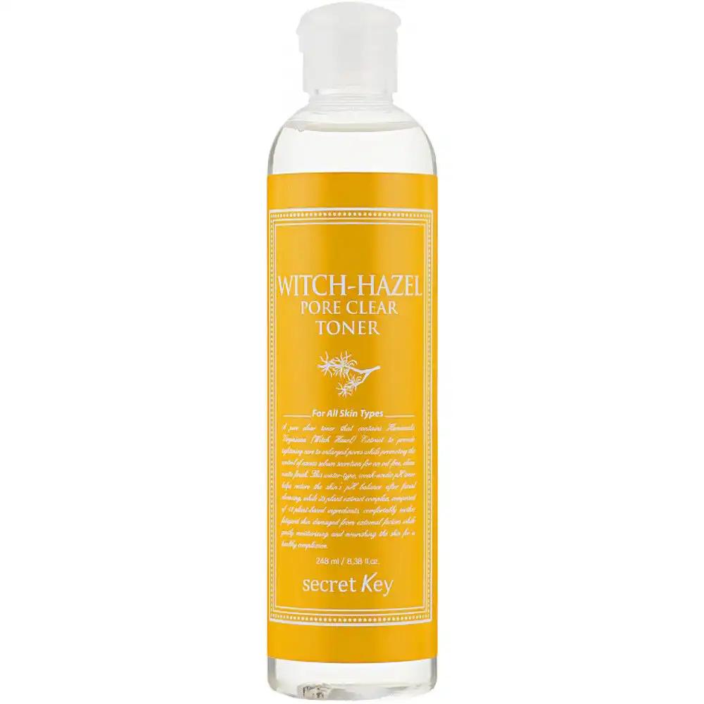 Secret Key Witch-Hazel oczyszczający pory tonik do twarzy, 248 ml