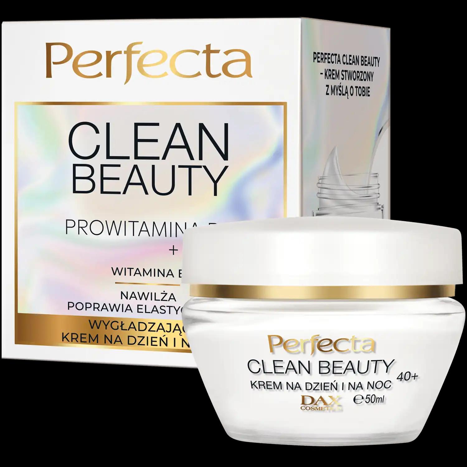 Perfecta Clean Beauty krem do twarzy 40+, 50 ml