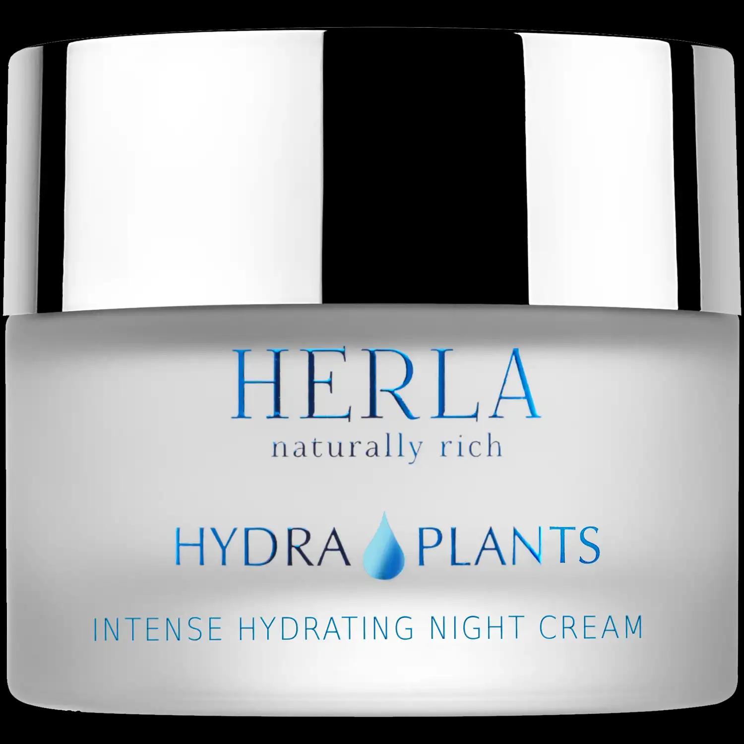 Herla Hydra Plants krem do twarzy na noc, 50 ml